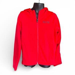 Youth Boys Nike Elite Dri Fit Red Full Zip Hoodie Sweatshirt - Sz L (7)